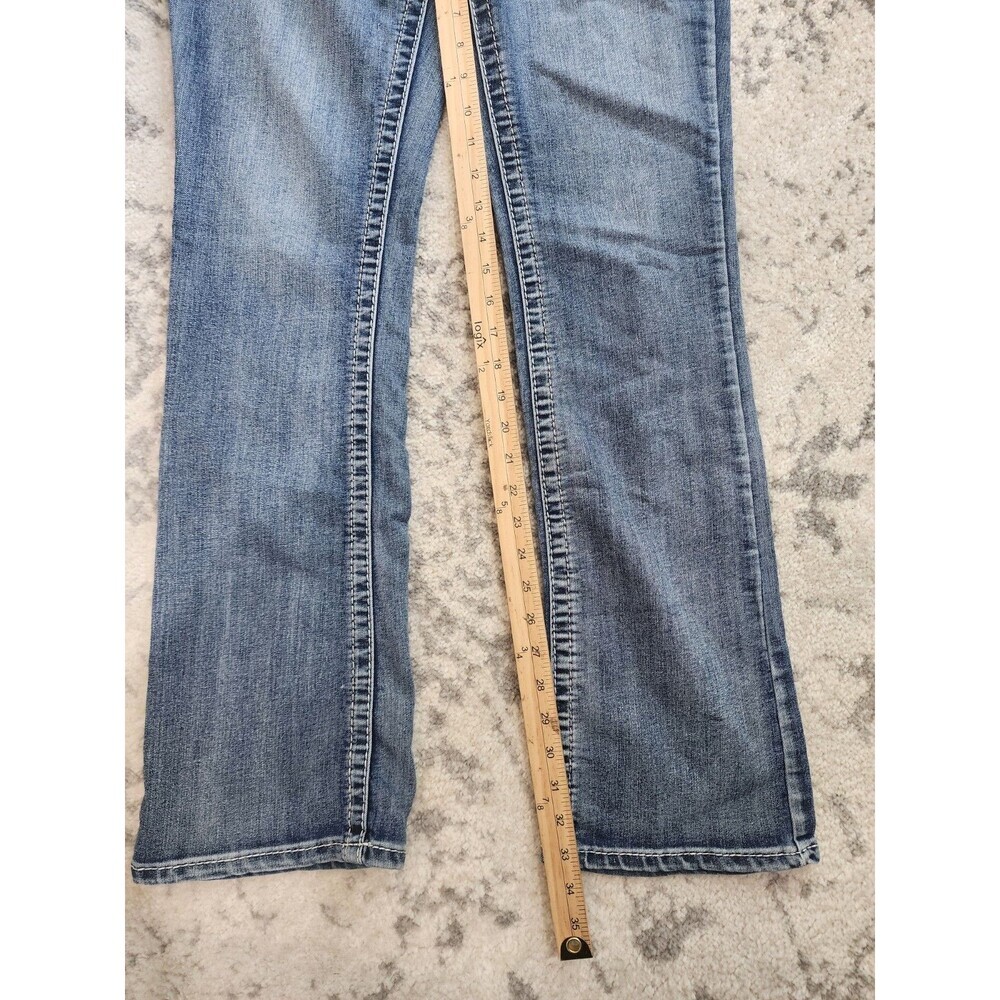 Maurices Womens Size 7/8 Long Bootcut Medium Wash Stretch Denim - Picture 2 of 8